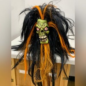 Y2K Vintage Adult One Size Rubber Shrunken Head Mask